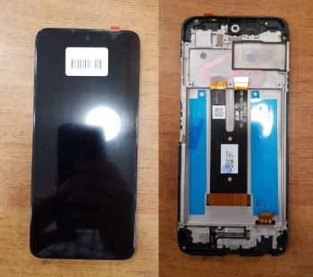 Дисплей ZTE Nubia V60, Blade V60, Axon 60 Z2356 с сенсором (тачскрином) черный с рамкой Оригинал