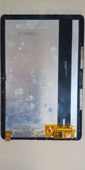 Дисплей TCL Tab 10s 9081X, 9080G с сенсором (тачскрином) черный с рамкой Оригинал