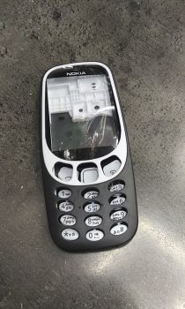 Корпус Nokia 3310 Dual Sim 2017 TA-1008, TA-1030 черная Оригинал