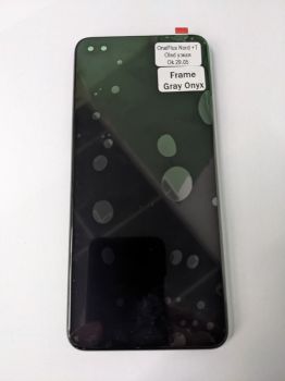 Дисплей OnePlus Nord AC2001, AC2003 с сенсором (тачскрином) черный с рамкой OLED