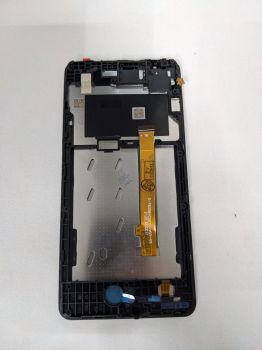 Дисплей ZTE Blade A31 Plus с сенсором (тачскрином) черный с рамкой Оригинал