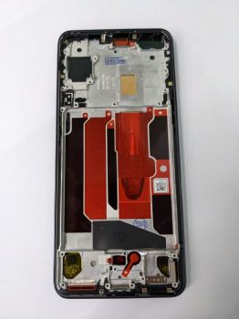 Дисплей OnePlus Nord AC2001, AC2003 с сенсором (тачскрином) черный с рамкой OLED
