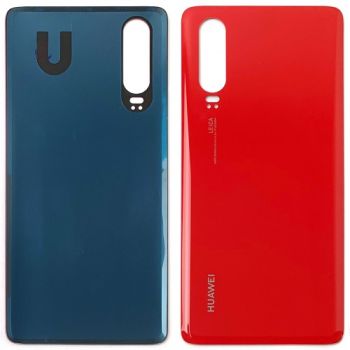 Задняя крышка корпуса Huawei P30 ELE-L29, ELE-L09, ELE-L04 красная Оригинал
