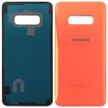 Задняя крышка корпуса Samsung G970 (SM-G970F, SM-G970F/DS) Galaxy S10e розовая Оригинал