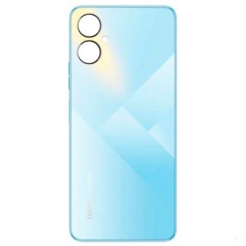 Задняя крышка корпуса Tecno Camon 19 Neo CH6i голубая Оригинал