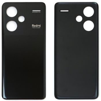 Задняя крышка корпуса Xiaomi Redmi Note 13 Pro Plus 23090RA98C, 23090RA98G черная Оригинал