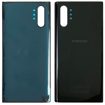 Задняя крышка корпуса Samsung N975 (SM-N975F, SM-N975F/DS) Galaxy Note 10 Plus черная Оригинал