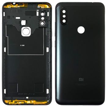 Задняя крышка корпуса Xiaomi Redmi Note 6 Pro M1806E7TG черная Оригинал