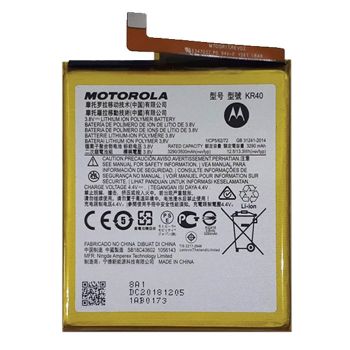 Аккумулятор (батарея) Motorola XT1970 One Vision KR40 3500mAh Оригинал