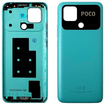 Задняя крышка корпуса Xiaomi Poco C40 220333QPG зеленая Оригинал