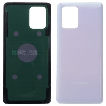 Задняя крышка корпуса Samsung G770 (SM-G770, SM-G770F/DS) Galaxy S10 Lite белая Оригинал
