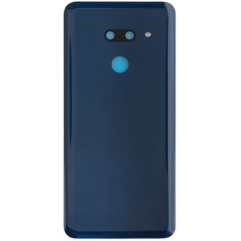 Задняя крышка корпуса LG G8 ThinQ G820, G820N, G820QM синяя Оригинал