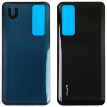 Задняя крышка корпуса Huawei Nova 7 5G JEF-NX9, JEF-AN20, JEF-AN00 черная Оригинал