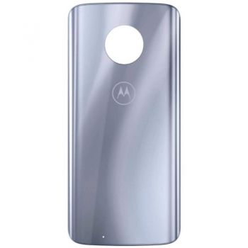 Задняя крышка корпуса Motorola XT1925, XT1925-4, XT1925-5 Moto G6 серебристая Оригинал