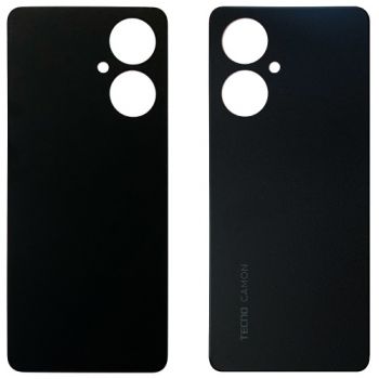 Задняя крышка корпуса Tecno Camon 19 CI6n черная Оригинал