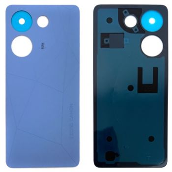 Задняя крышка корпуса Tecno Camon 20 Pro CK7n синяя Оригинал