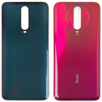 Задняя крышка корпуса Xiaomi Redmi K30, Redmi K30 5G M1912G7BE, M1912G7BC красная Оригинал