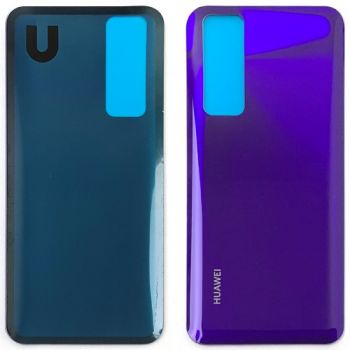 Задняя крышка корпуса Huawei Nova 7 5G JEF-NX9, JEF-AN20, JEF-AN00 фиолетовая Оригинал