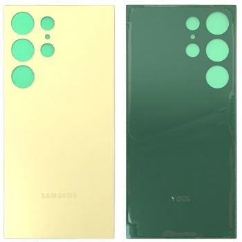 Задняя крышка корпуса Samsung S928 (SM-S928B, SM-S928B/DS) Galaxy S24 Ultra желтая Оригинал