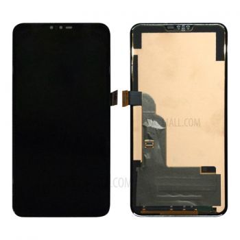 Дисплей LG V50, LM-V500, LM-V500N, LM-V500EM ThinQ 5G с сенсором (тачскрином) черный Оригинал