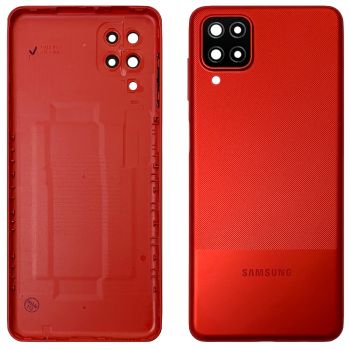 Задняя крышка корпуса Samsung A125 (SM-A125F, SM-A125F/DS) Galaxy A12 красная Оригинал