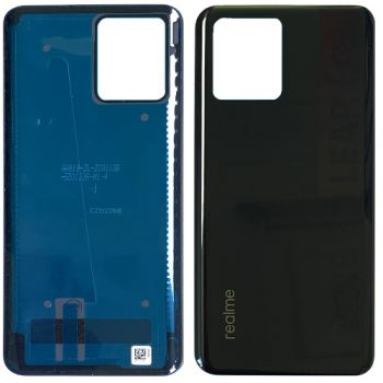 Задняя крышка корпуса Realme 8 RMX3085 черная Оригинал Задняя крышка корпуса Realme 8 RMX3085 черная Оригинал