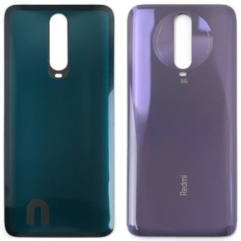 Задняя крышка корпуса Xiaomi Redmi K30, Redmi K30 5G M1912G7BE, M1912G7BC фиолетовая Оригинал
