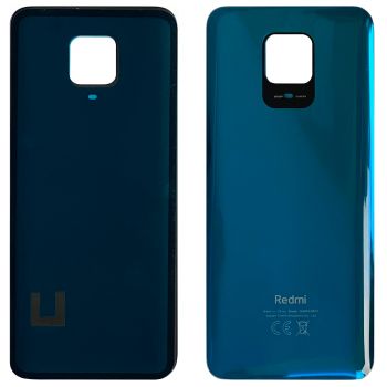Задняя крышка корпуса Xiaomi Redmi Note 9S M2003J6A1G, Redmi Note 9 Pro M2003J6B2G синяя