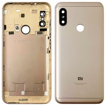 Задняя крышка Xiaomi Mi A2 Lite/ Redmi 6 Pro золотая оригинал