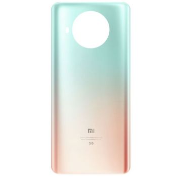 Задняя крышка корпуса Xiaomi Mi10T Lite 5G M2007J17G розово-голубая