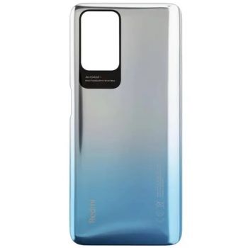 Задняя крышка корпуса Xiaomi Redmi 10 21061119AG голубая Оригинал
