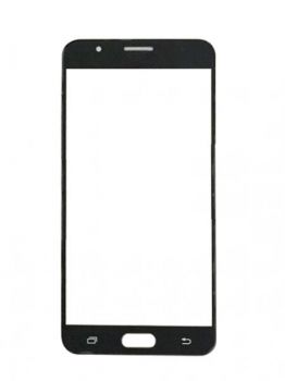 Стекло сенсорного экрана Samsung G610 (SM-G610F) Galaxy J7 Prime черное Оригинал