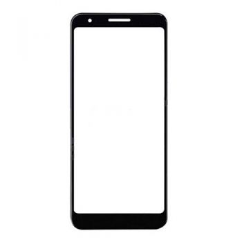 Стекло сенсорного экрана Google Pixel 3a XL G020B, G020A, G020C черное Оригинал