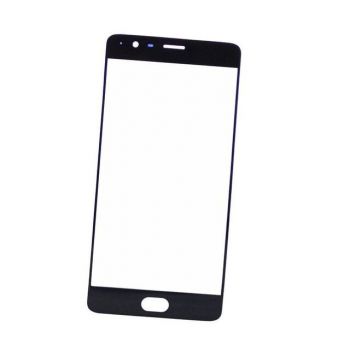Стекло сенсорного экрана OnePlus 3 A3000, A3003, OnePlus 3T A3010 черное Оригинал