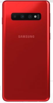 Задняя крышка корпуса Samsung G973 (SM-G973F, SM-G973F/DS) Galaxy S10 красная Оригинал