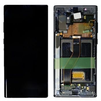 Дисплей Samsung N975 (SM-N975F, SM-N975F/DS) Galaxy Note 10 Plus с сенсором (тачскрином) черный с рамкой Оригинал