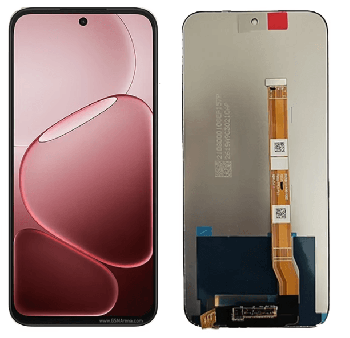 Дисплей Oppo A6 CPH2817, CPH2831. Oppo A6x CPH2783, CPH2819 с сенсором (тачскрином) черный Оригинал