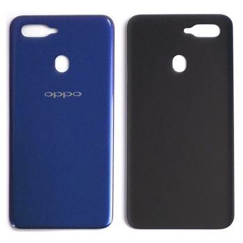 Задняя крышка корпуса Oppo A5s, AX5s CPH1909, CPH1920 синяя Оригинал