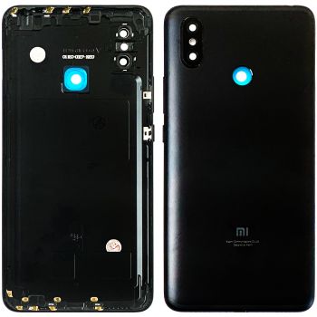 Задняя крышка Xiaomi Mi Max 3 черная оригинал