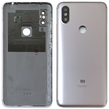 Задняя крышка корпуса Xiaomi Redmi S2 M1803E6G, M1803E6H серая Оригинал
