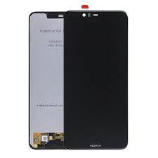 Дисплей (LCD) Nokia 5.1 Plus, X5 (2018) с сенсором чёрный Оригинал