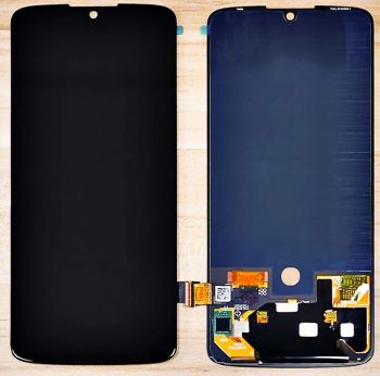 Дисплей Motorola XT1980, XT1980-3, XT1980-4 Moto Z4 с сенсором (тачскрином) черный Оригинал