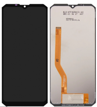 Дисплей Oukitel K15 Plus, K15 Pro с сенсором (тачскрином) черный Оригинал
