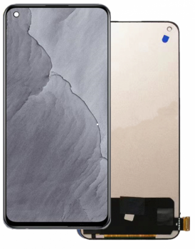 Дисплей OnePlus Nord 2T 5G CPH2399, CPH2401 с сенсором (тачскрином) черный TFT