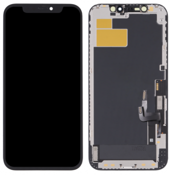 Дисплей Apple iPhone 12 A2403, A2172, A2402 с сенсором (тачскрином) черный TFT