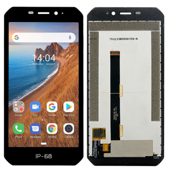 Дисплей Ulefone Armor X6 с сенсором (тачскрином) черный Оригинал