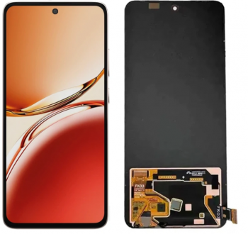 Дисплей Oppo Reno 13FS CPH2699. Oppo Reno 13F 5G. Oppo Reno 13F 4G CPH2701 с сенсором (тачскрином) черный Оригинал