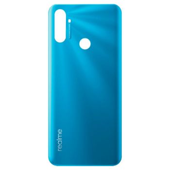 Задняя крышка корпуса Realme C3 RMX2020, RMX2027 синяя Оригинал