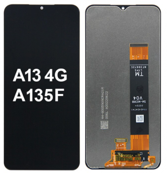 Дисплей Samsung A135 (SM-A135F, SM-A135F/DS) Galaxy A13 с сенсором (тачскрином) черный Оригинал