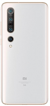 Задняя крышка корпуса Xiaomi Mi10 Pro 5G M2001J1G белая
